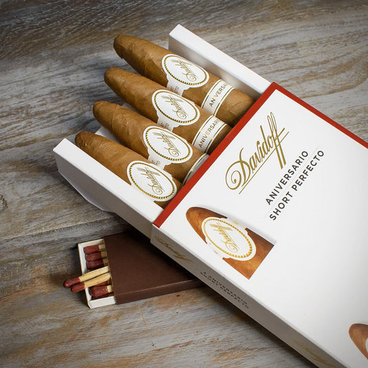 Pack of 4 - Davidoff Anniversario Series Short Perfecto Cigars