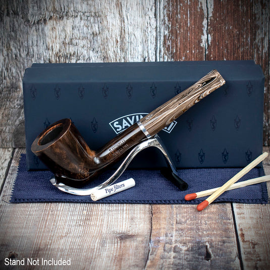 Savinelli Morellina Smooth Brown (409S) 6mm - Briar Pipe