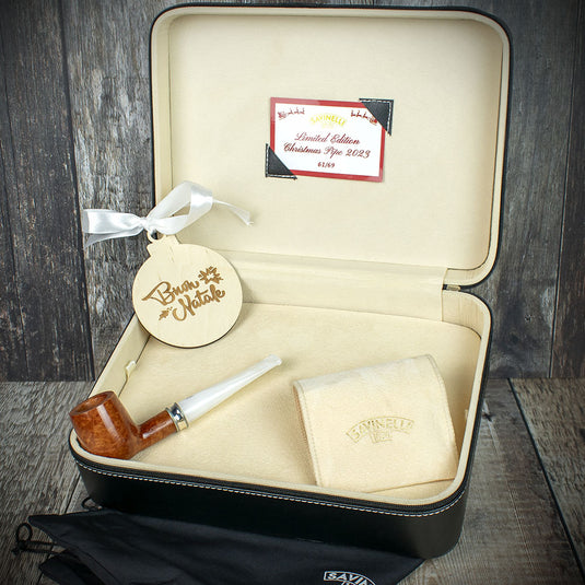 Savinelli 2023 Ltd Edition Christmas Briar Smoking Pipe - (61/69)