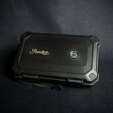 Passatore 5 Cigar Travel Humidor Black - Black Waterproof