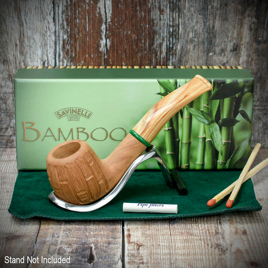Savinelli | Bamboo | Rusticated Natural 626 | 6mm