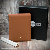 Alfred Dunhill White Spot Terracotta Cigarette Case - 20 Superkings