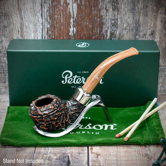 Derry Rusticated Briar Pipe By Peterson of Dublin - Shape 999 (9mm)