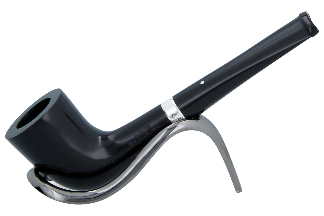 Alfred Dunhill White Spot Briar Smoking Pipe - Dress 3121 Alfred Dunhill White Spot Briar Smoking Pipe - Dress 3121