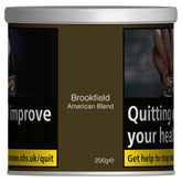 Brookfield American Blend Cigarette Tubing Tobacco (200g Tub)