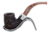Derry Rusticated Briar Pipe By Peterson of Dublin - Shape 338 (9mm)