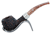 Derry Rusticated Briar Pipe By Peterson of Dublin - Shape 408 (9mm)