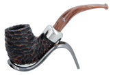 Derry Rusticated Briar Pipe By Peterson of Dublin - Shape XL90 (9mm)