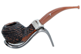 Derry Rusticated Briar Pipe By Peterson of Dublin - Shape 80s (9mm)