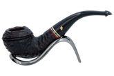 Emerald Rusticated Briar Pipe By Peterson of Dublin - Shape 999 (9mm)
