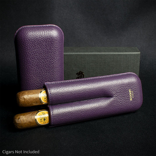 Bosquet EMS Leather Cigar Case (Limited Edition) Violet