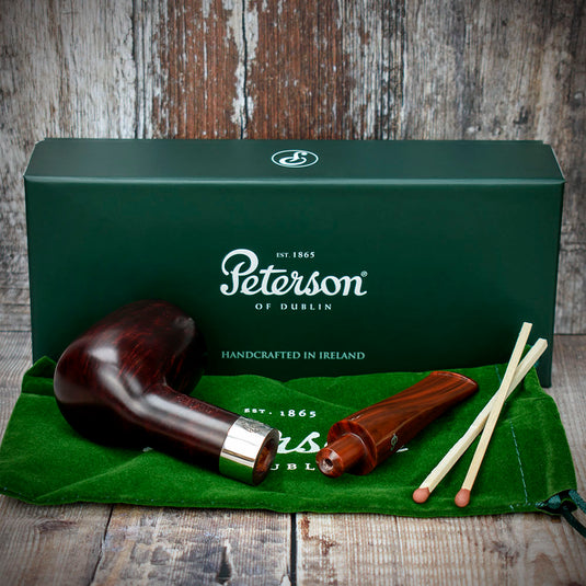 Harp Briar Pipe By Peterson Of Dublin - Shape No. 107