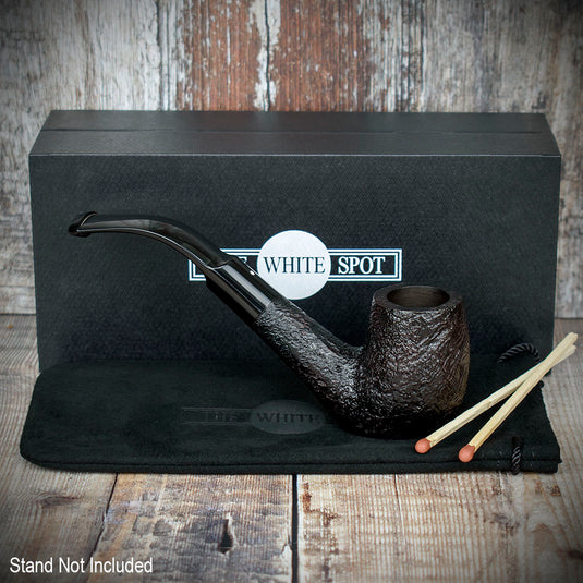 Alfred Dunhill White Spot Briar Smoking Pipe - Shell GP4 Quaint