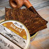 10g Sample | Solani | 656 Aged Burley Flake Pipe Tobacco