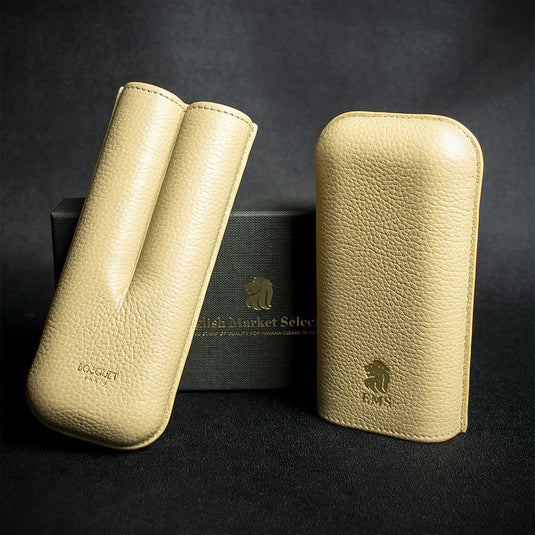 Bosquet EMS Leather Cigar Case (Limited Edition) Piedra