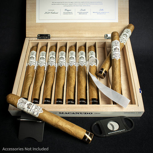 Macanudo Estate Reserve French Oak Barrel Aged Churchill - Single