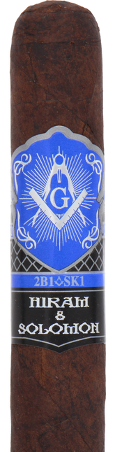 Hiram and Solomon Master Mason Maduro Toro Cigar
