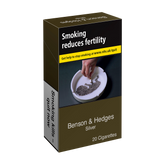 Benson & Hedges Silver King Size - 20 Cigarettes