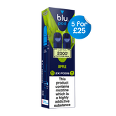Blu Pre-Filled Replacement Vape Pods 20mg/ml 2 Pack - Apple