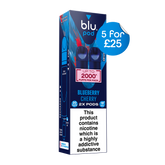 Blu Pre-Filled Replacement Vape Pods 20mg/ml 2 Pack - Blueberry Cherry