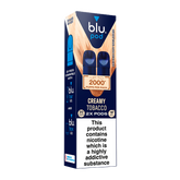 Blu Kit Vape Pods 20mg 2 Pack - Creamy Tobacco
