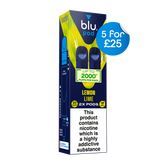 Blu Pre-Filled Replacement Vape Pods 20mg/ml 2 Pack - Lemon Lime