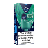 blu box kit Recharchable Device + Mint Vape Pod 2ml 20mg/ml Nicotine
