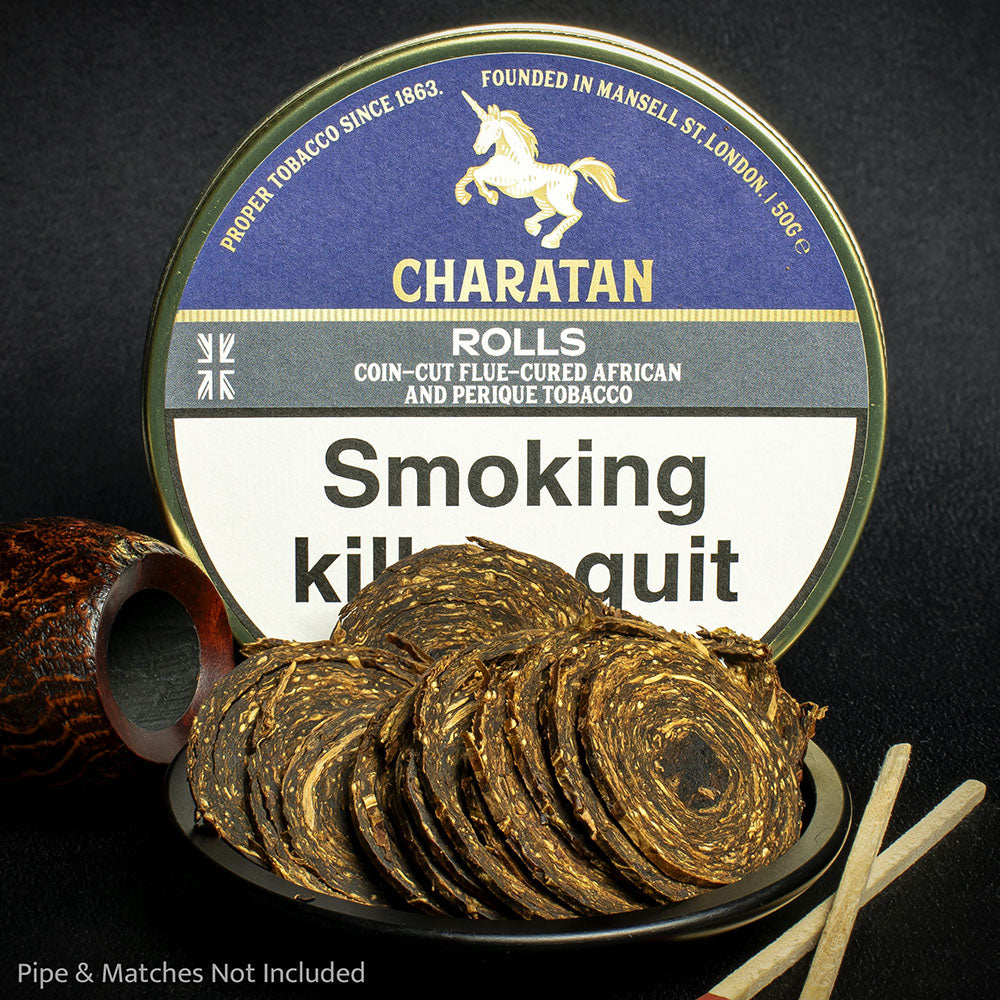Charatan | Rolls Pipe Tobacco 50g Tin