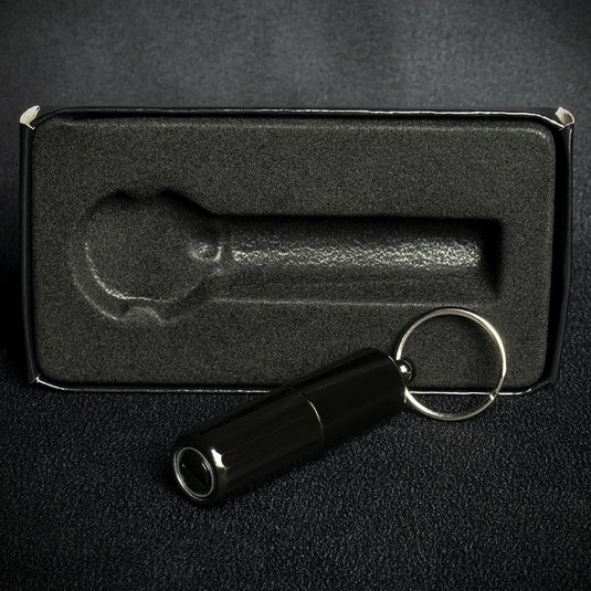 Compact Double Cigar Punch 10mm & 12mm - Black