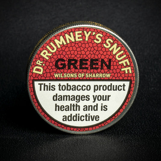 Dr. Rumney's Green Snuff (Camphor, Eucalyptus, Bergamot, Lavender & Aniseed) - 5g Tap Tin
