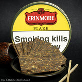 Erinmore Flake Pipe Tobacco - 50g Tin