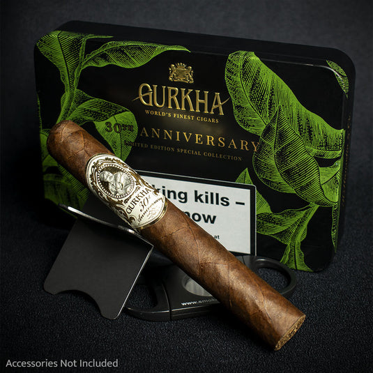 Gurkha Triente 30th Anniversary Toro Cigars - Tin of 5