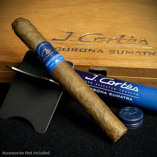 J. Cortes High Class Sumatra Corona Cigar - Single