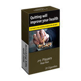 JPS Players Real Red King Size - 20 Cigarettes