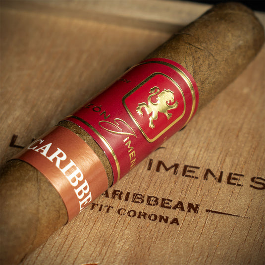 Leon Jimenes Petit Corona Caribbean (Rum) Cigar - Single