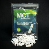 MCT Menthol Capsule Filter Tips - 100 Pack