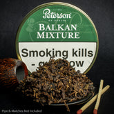 Peterson Balkan Mixture Pipe Tobacco - 50g Tin
