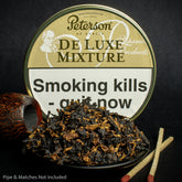 Peterson De Luxe Mixture Pipe Tobacco - 50g Tin