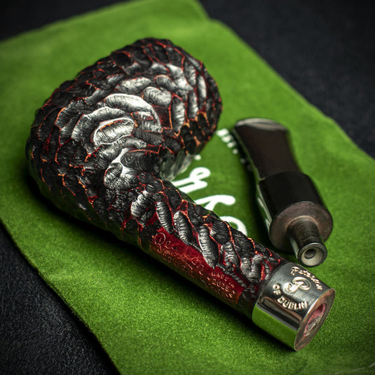 Peterson of Dublin Donegal Rocky Briar Smoking Pipe - Shape No.53