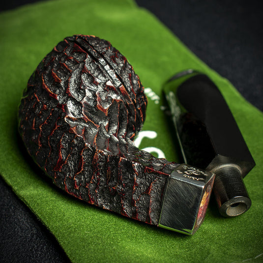Peterson of Dublin Donegal Rocky Briar Smoking Pipe - Shape No.80s