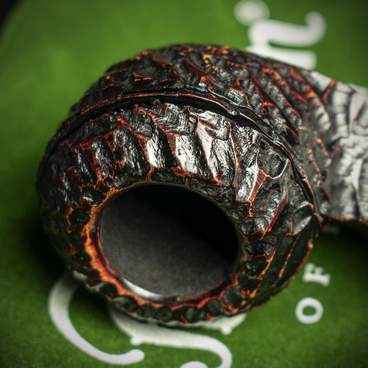 Peterson of Dublin Donegal Rocky Briar Smoking Pipe - Shape No.80s