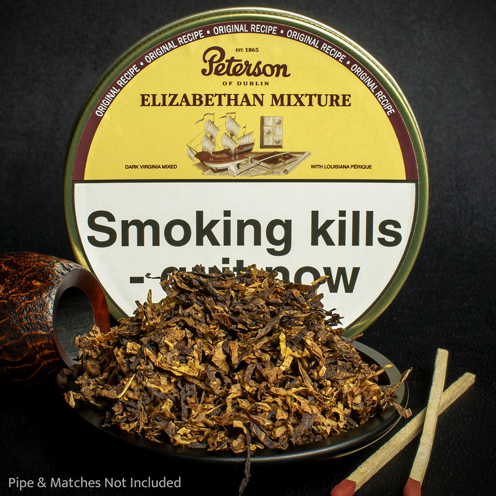 elizabethan tobacco Peterson | Elizabethan Mixture Pipe Tobacco