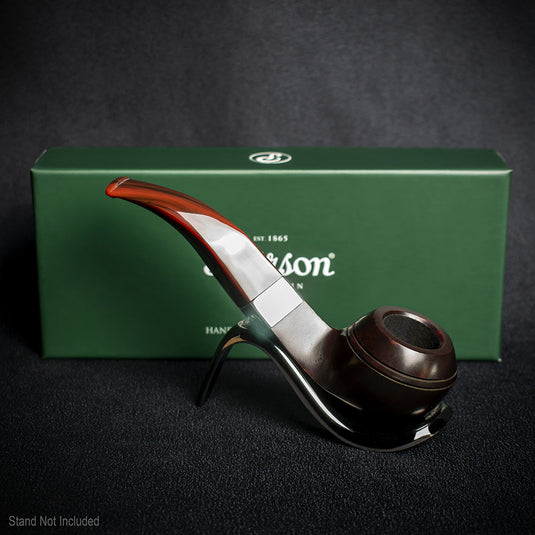 Peterson of Dublin Harp Briar Smoking Pipe - Shape No.80s