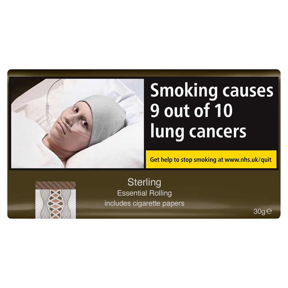 sterling tobacco 30g Sterling Essential Hand Rolling Tobacco 30g Pouch Smoke-King sterling tobacco 30g Sterling Essential Hand Rolling Tobacco 30g Pouch Smoke-King