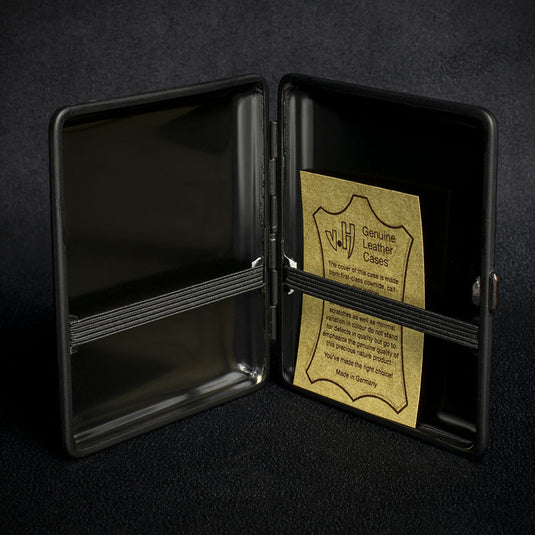 Vom Hofe Cigarette Case Kingsize Black Carbon Weave