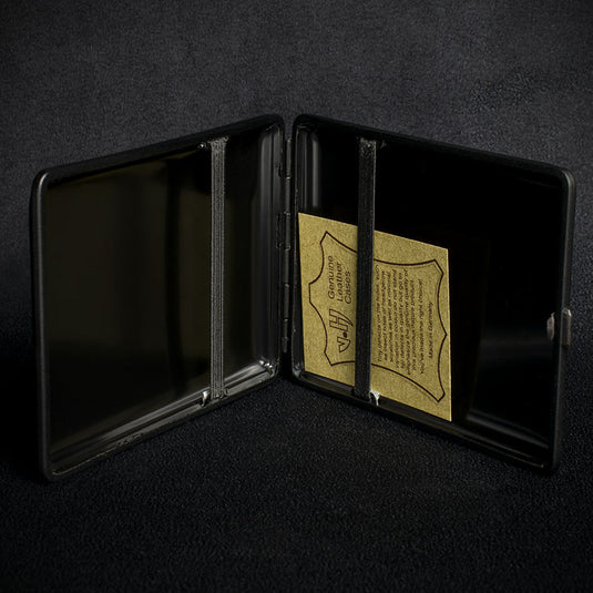 Vom Hofe Cigarette Case Kingsize Black Carbon Weave