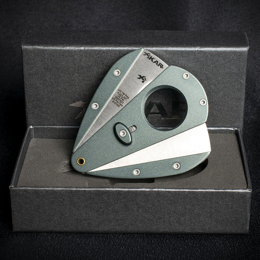 Xikar Xi-1 Titanium 100TI Double Blade Guillotine Cigar Cutter