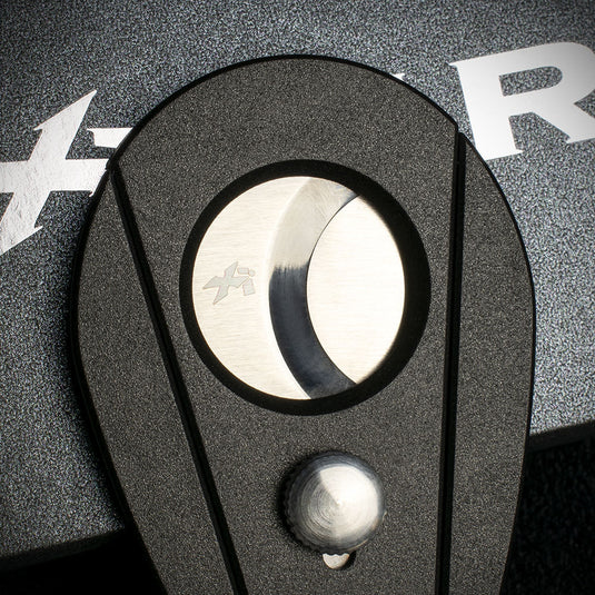 Xikar Xi-2 Black Fibreglass 200BK Double Blade Guillotine Cigar Cutter