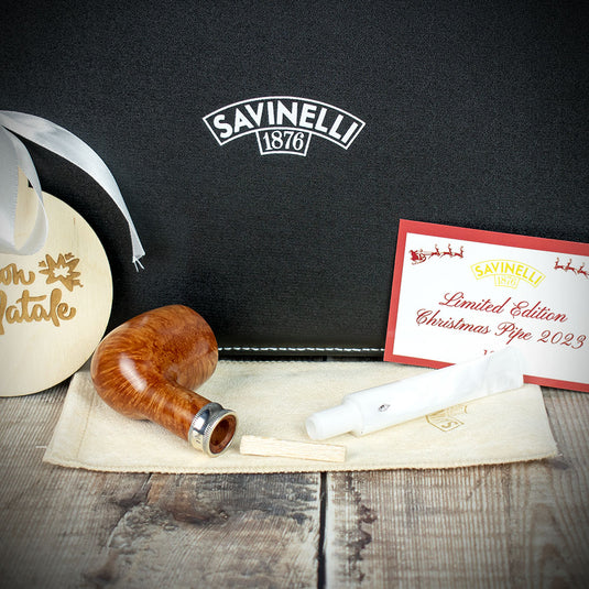 Savinelli 2023 Ltd Edition Christmas Briar Smoking Pipe - (18/69)