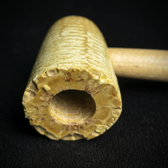 Missouri Mark Twain Corn Cob Pipe - Straight